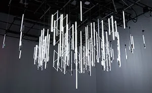 I Built A Chandelier Which Flashes When It Detects Radioactive Particles