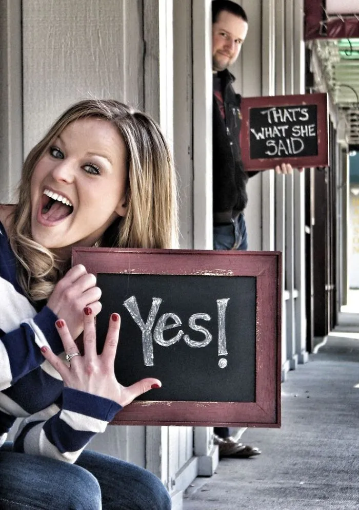 Thats What She Said Engagement Announcement