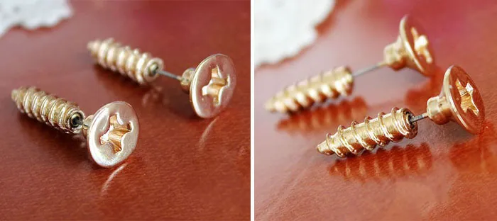Screw Earrings