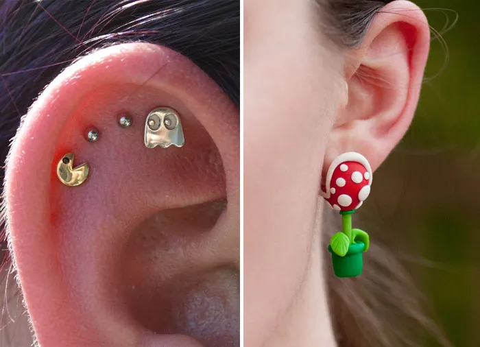 25 Pendientes creativos para chicas frikis