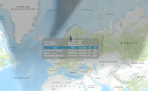 Solar Eclipse: Interactive Map Chasing The Eclipse Trail