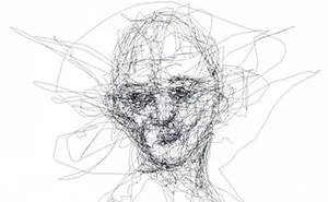 I Draw Portraits Using Only My Eyes