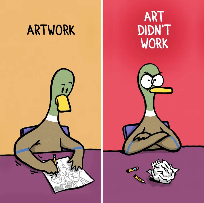 Duck Copes With Everyday Life And Kids One Cartoon At A Time