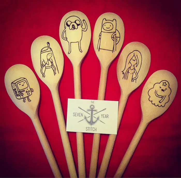 Adventure Times Wooden Spoons