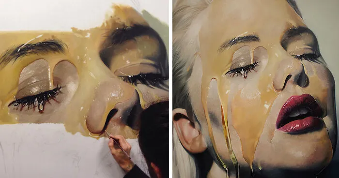 After Having Tattoo Studio For 14 Years, I Decided To Become A Painter And Create Hyper-Realistic Art