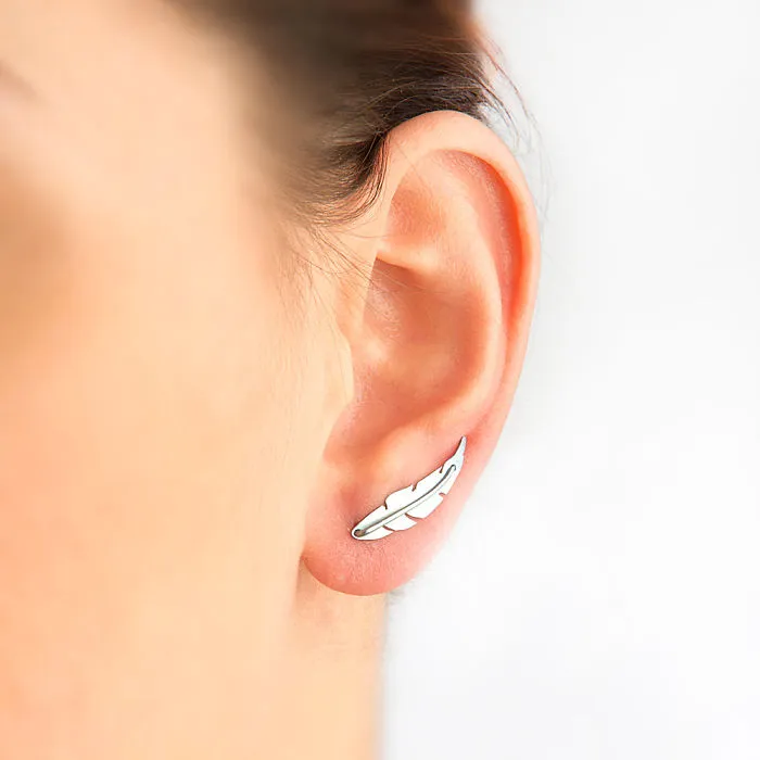 Feather Ear Pins