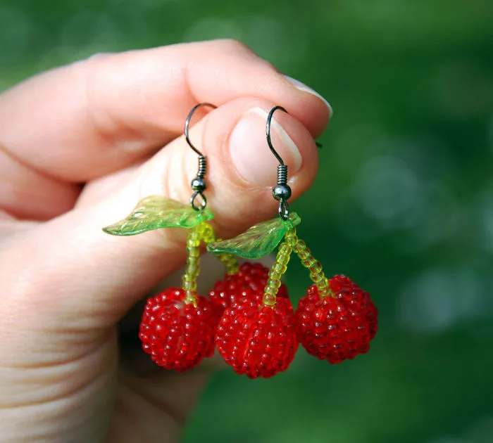 Cherries Earrings