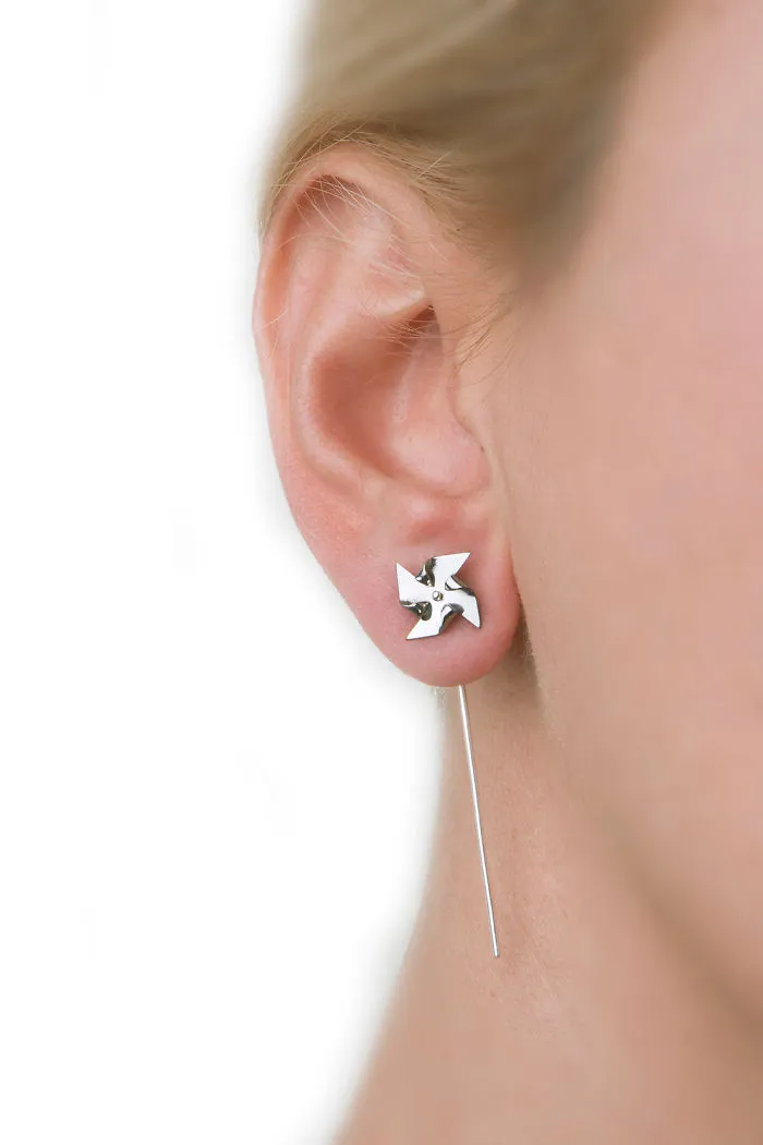 Pinwheel Earrings