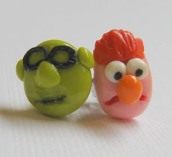 Beaker And Bunsen Earrings