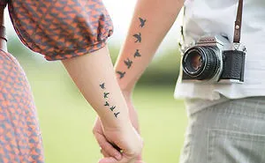 87 Matching Couple Tattoos For Lovers That Will Grow Old Together