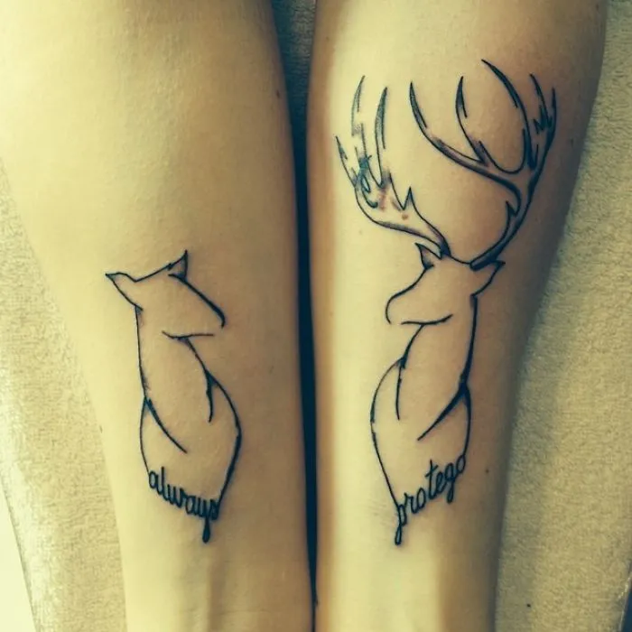 87 Matching Couple Tattoos For Lovers That Will Grow Old Together
