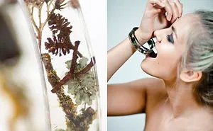 Resin Bangle "woodland" Collection - Forest Came To The City