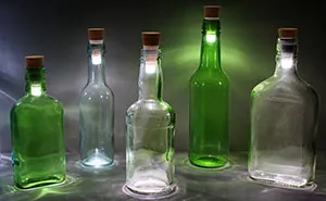 Turn Old Bottles Into Lamps With Rechargeable LED Corks