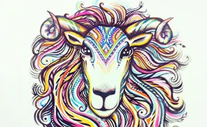The Sheep: My Watercolor Illustration For The Year Of The Sheep