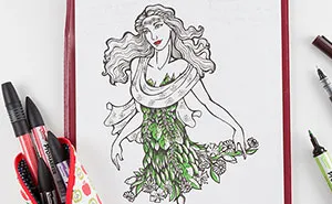 My Drawings Combine A Love For The Supernatural With My Slavic Heritage