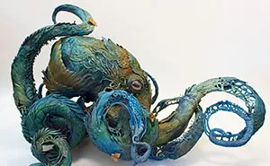 Sculptor Merges Animals And Plants In Otherworldly Sculptures