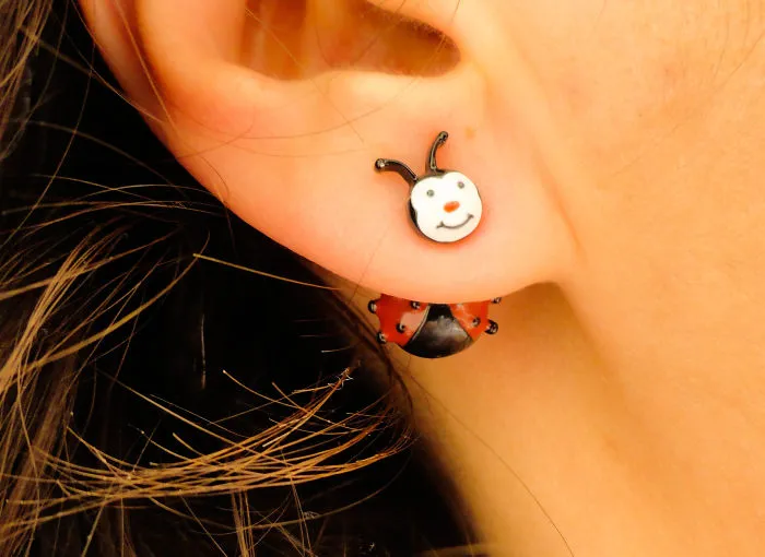 Ladybug Earring