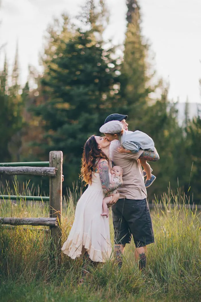 124 Babies And Their Tattooed Parents That Look Absolutely Beautiful Together