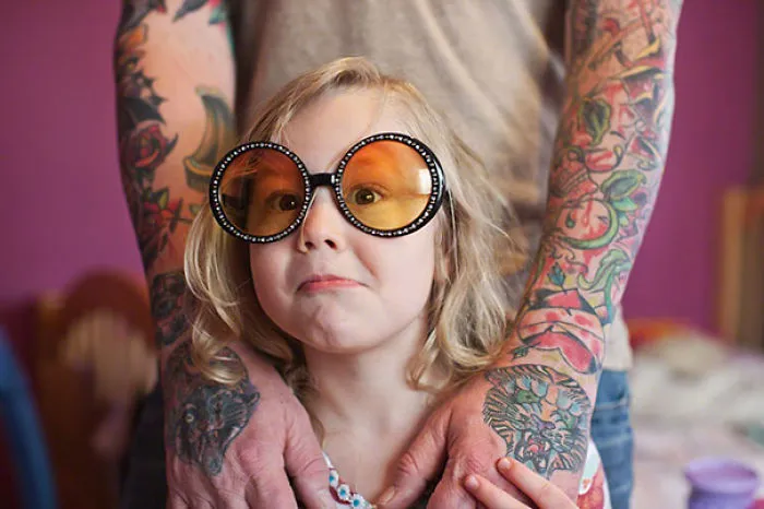 124 Babies And Their Tattooed Parents That Look Absolutely Beautiful Together