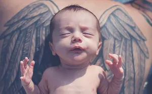 124 Babies And Their Tattooed Parents That Look Absolutely Beautiful Together