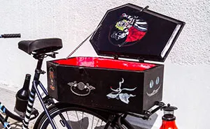 Our DIY Tim Burton Tandem Bicycle Inspired By His Movies