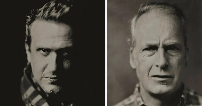 Instead Of Photographing Hollywood Stars With DSLR, Artist Uses Vintage Tintype Camera