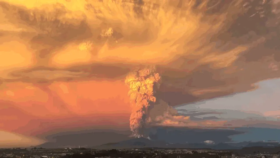 34 Breathtaking Pics Of Volcano Eruption In Chile That Forced 4,000 To Evacuate