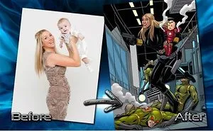 Transform Your Loved Ones Into Their Favourite Superheroes