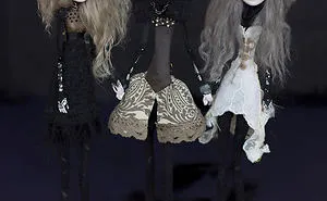 Beautiful Gothic Art Dolls