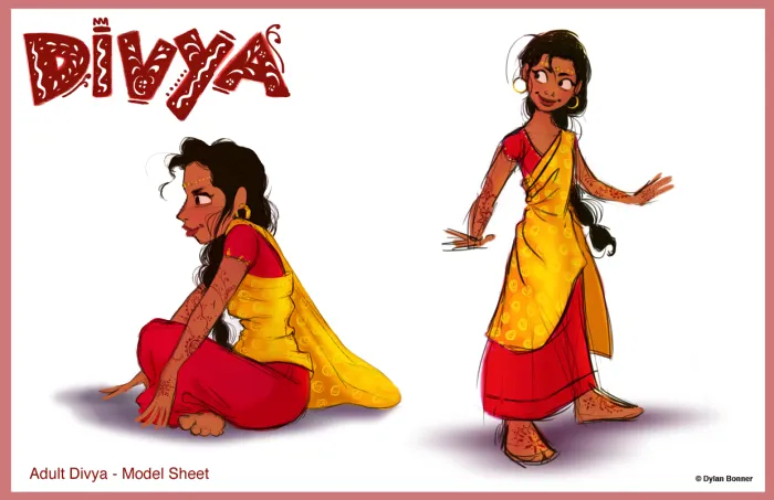 Divya - Original Character Design