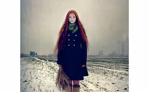Redhead Beauty Portrayed In Romanian Landscapes