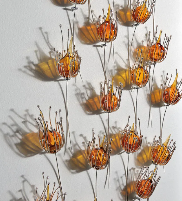 Handblown Glass Installations Transgressing Borders