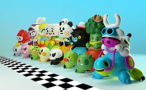 The Turtly Race Is My Dream Vinyl Toy Collab