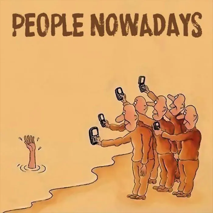 Death Of Conversation: 57 Images Of How Smartphones Take Over Our Lives
