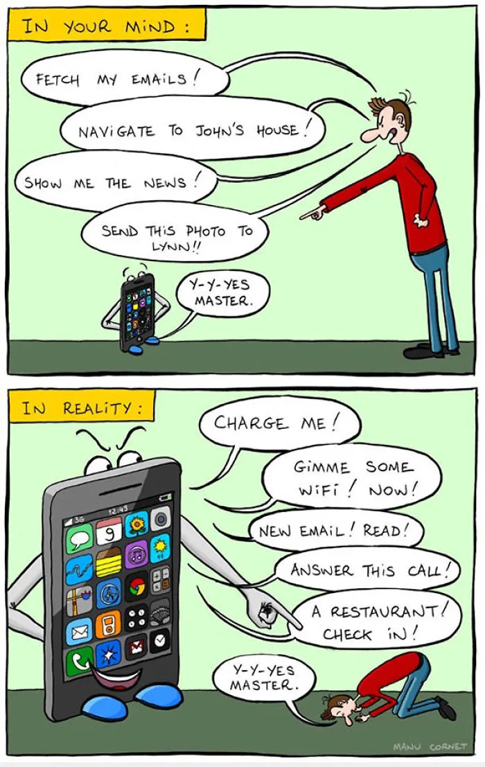 Death Of Conversation: 57 Images Of How Smartphones Take Over Our Lives