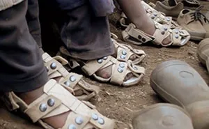 Shoes That Grow: Guy Invents Sandals That'll Grow 5 Sizes In 5 Years To Help Millions Of Poor Children