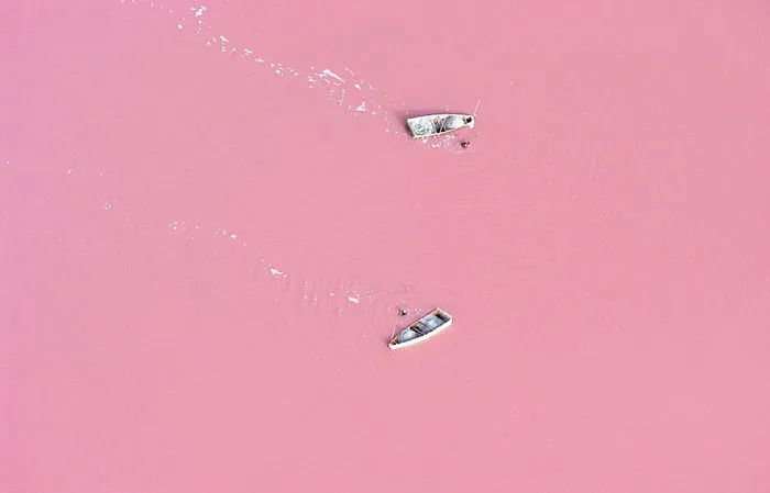 Lake Retba, Senegal