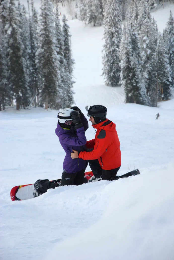 Proposing While Snowboarding