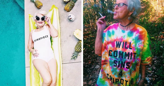 86-Year-Old Instagram Celebrity Grandma Continues To Surprise Her Followers