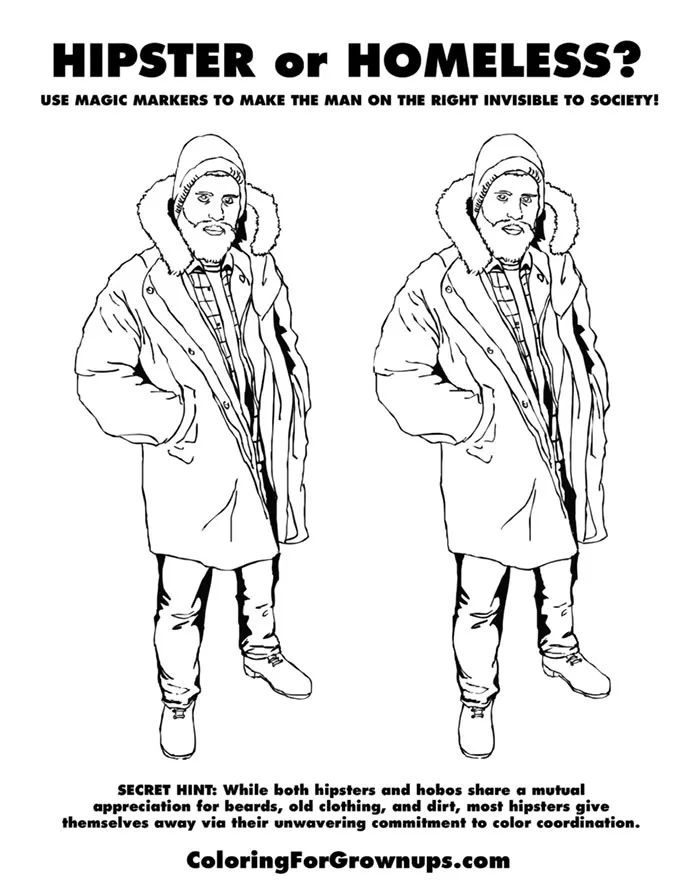 Coloring Book For Grown-Ups That Mocks Adult Life (II)