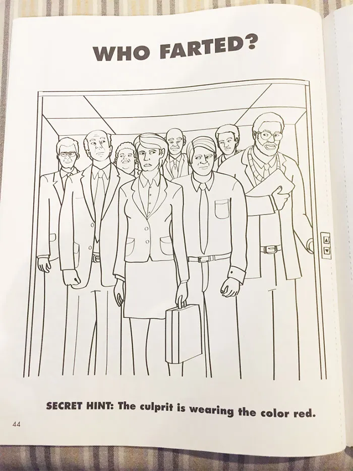 Coloring Book For Grown-Ups That Mocks Adult Life (II)