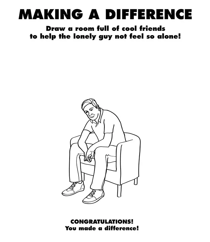 Coloring Book For Grown-Ups That Mocks Adult Life (II)