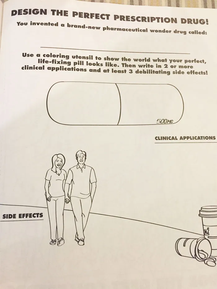 Coloring Book For Grown-Ups That Mocks Adult Life (II)