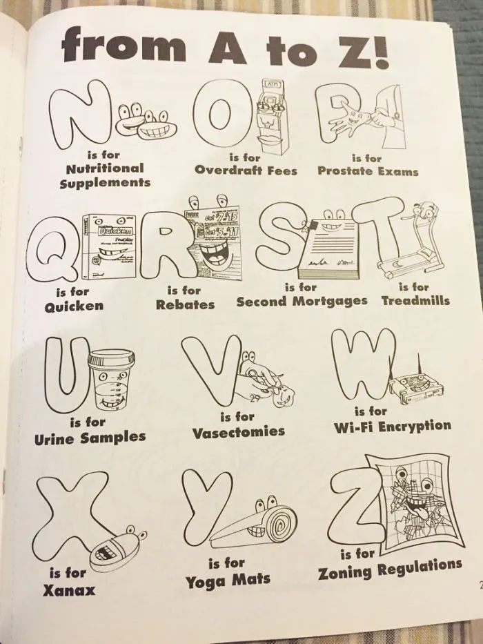 Coloring Book For Grown-Ups That Mocks Adult Life (II)