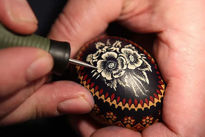 Engraved Easter Eggs
