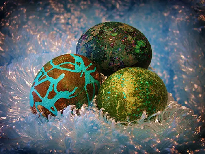 Industrial Easter Eggs