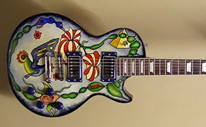 My Custom Painted Guitars