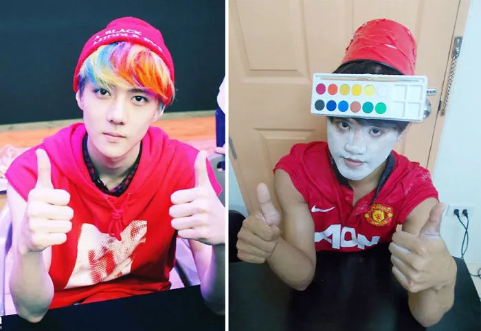 Rainbow Hair Dude