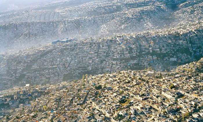 Mexico City Landscape, 20 Million Inhabitants