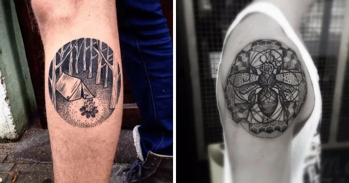 My Collection Of The Best Dotwork Tattoos